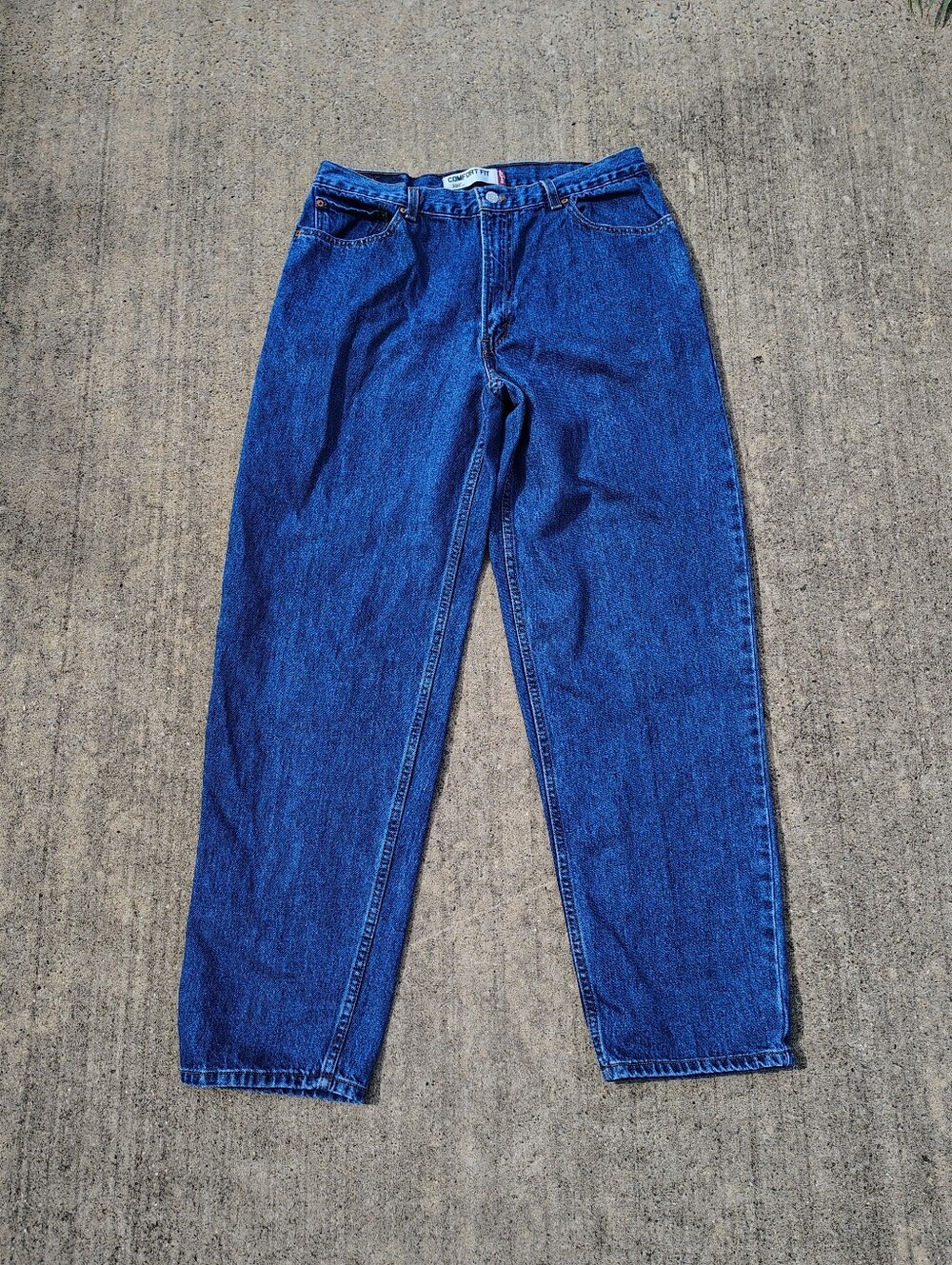 Levi's 560 Jeans Men's 36x34 Blue Medium Wash Relaxed Comfort Fit Baggy Y2K